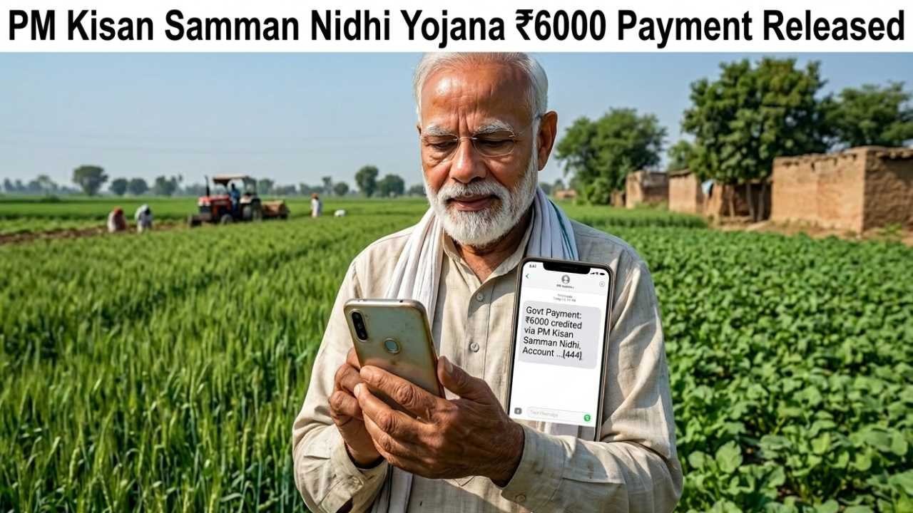 PM Kisan ₹6000 Payment